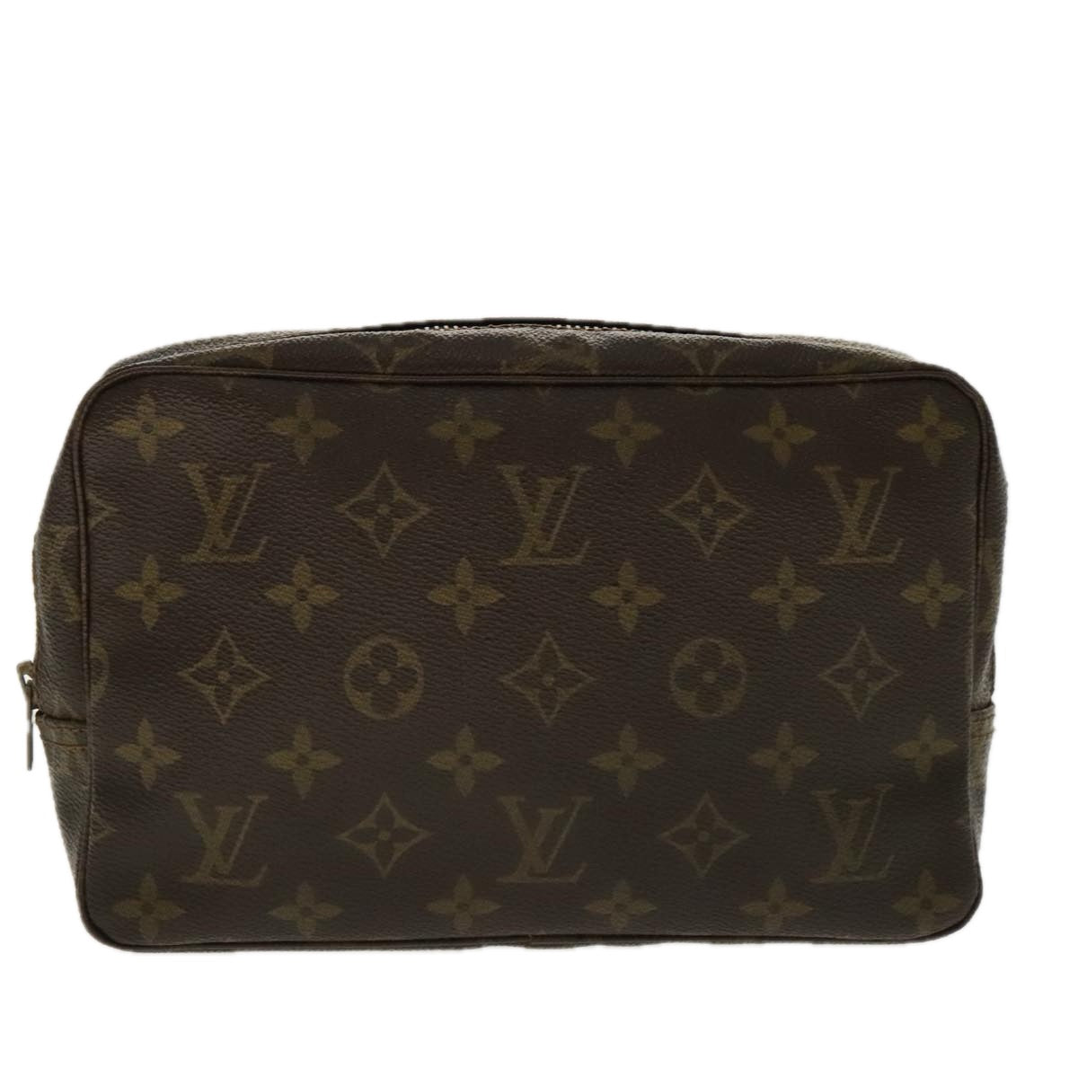 LOUIS VUITTON Monogram Trousse Toilette 23 Clutch Bag M47524 LV Auth 95673