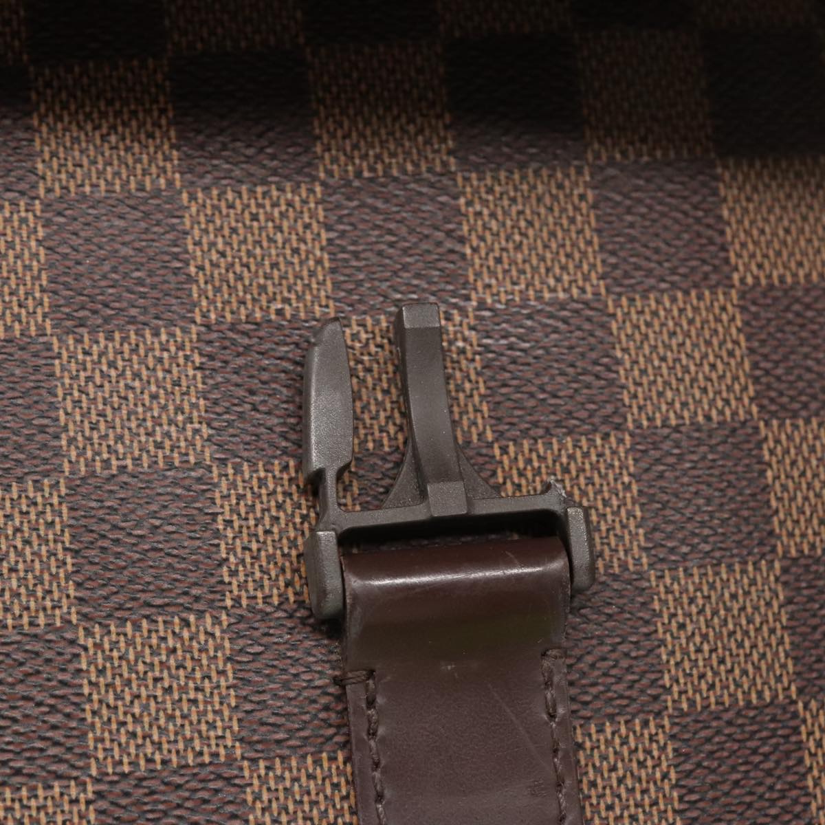 LOUIS VUITTON Damier Ebene Pochette Merwiel Shoulder Bag N51127 LV Auth 95676