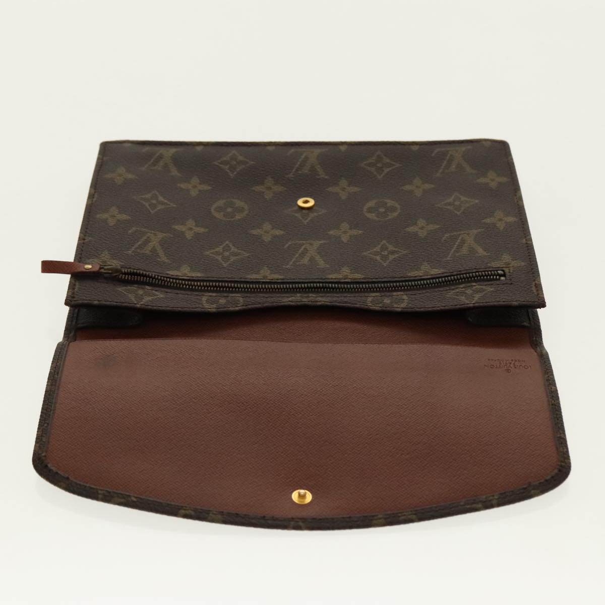 LOUIS VUITTON Monogram Pochette Rabat 23 Clutch Bag M51940 LV Auth 95678