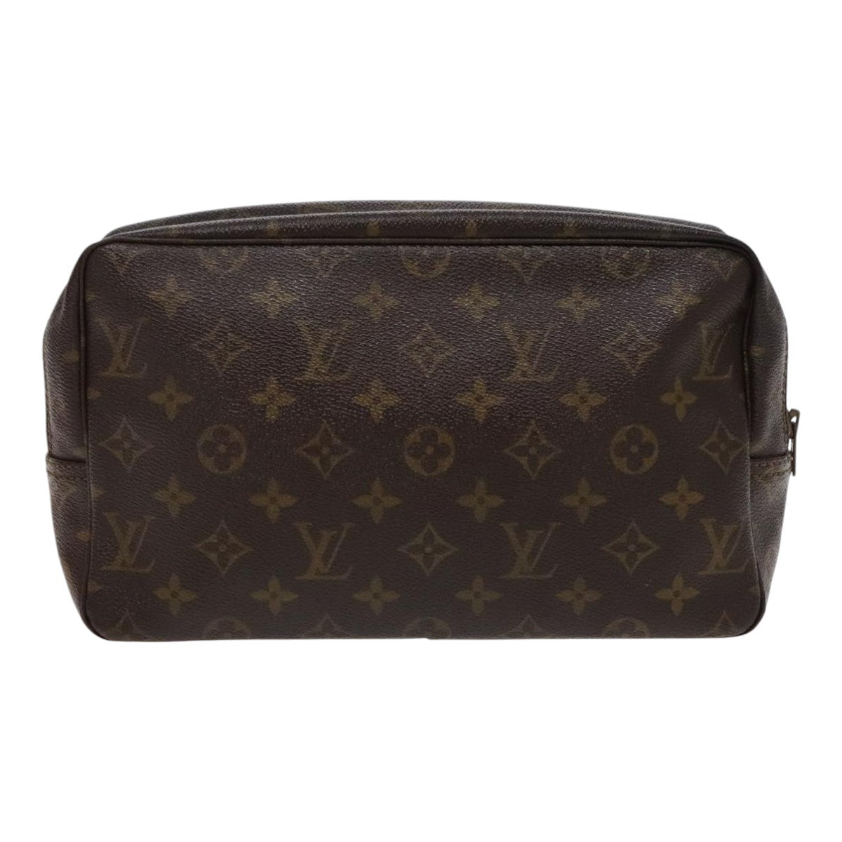 LOUIS VUITTON Monogram Trousse Toilette 28 Clutch Bag M47522 LV Auth 95707