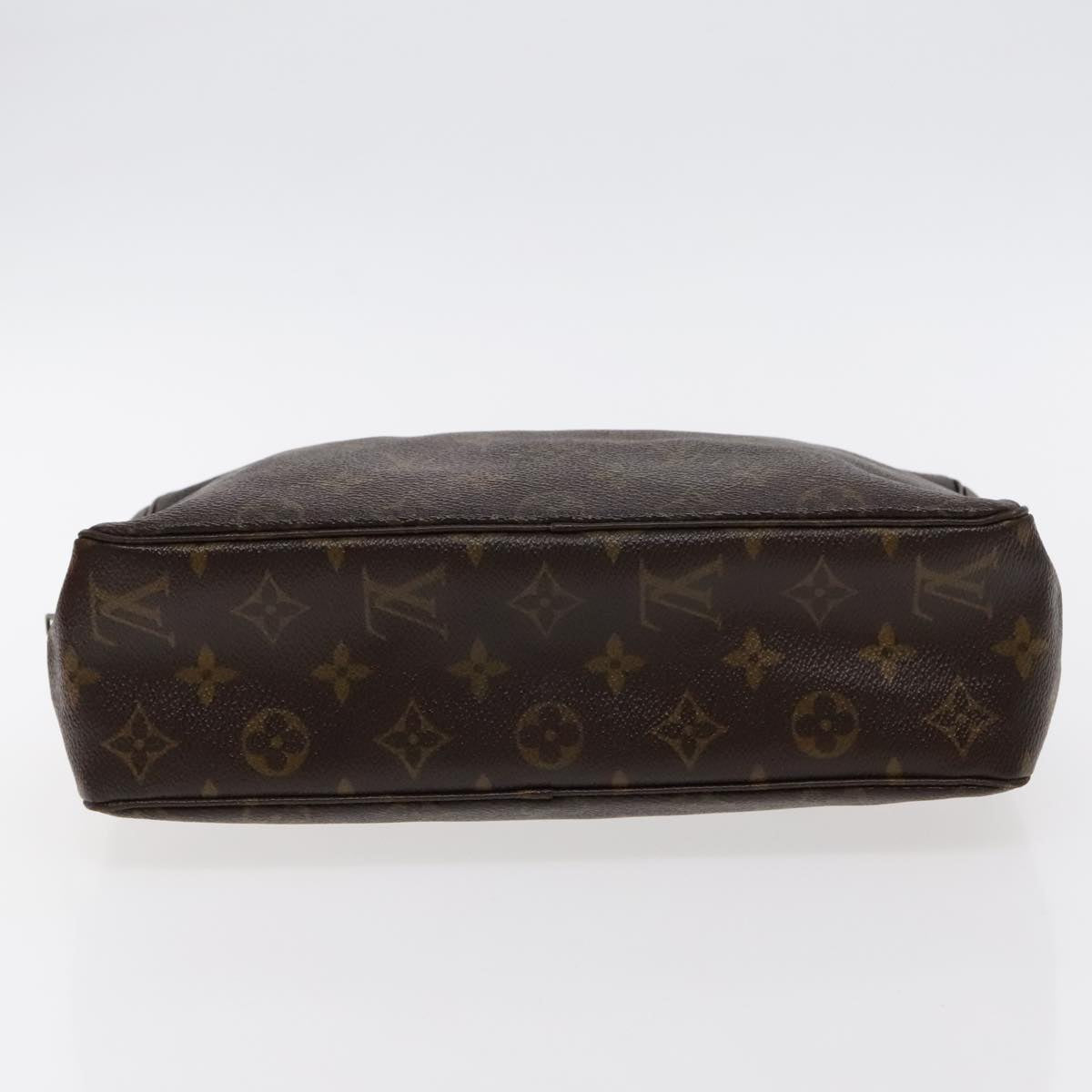 LOUIS VUITTON Monogram Trousse Toilette 28 Clutch Bag M47522 LV Auth 95707