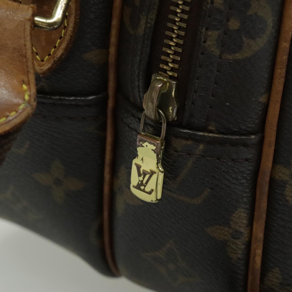 LOUIS VUITTON Monogram Reporter PM Shoulder Bag M45254 LV Auth 95709