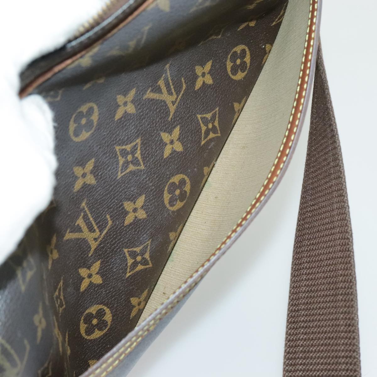 LOUIS VUITTON Monogram Reporter PM Shoulder Bag M45254 LV Auth 95709