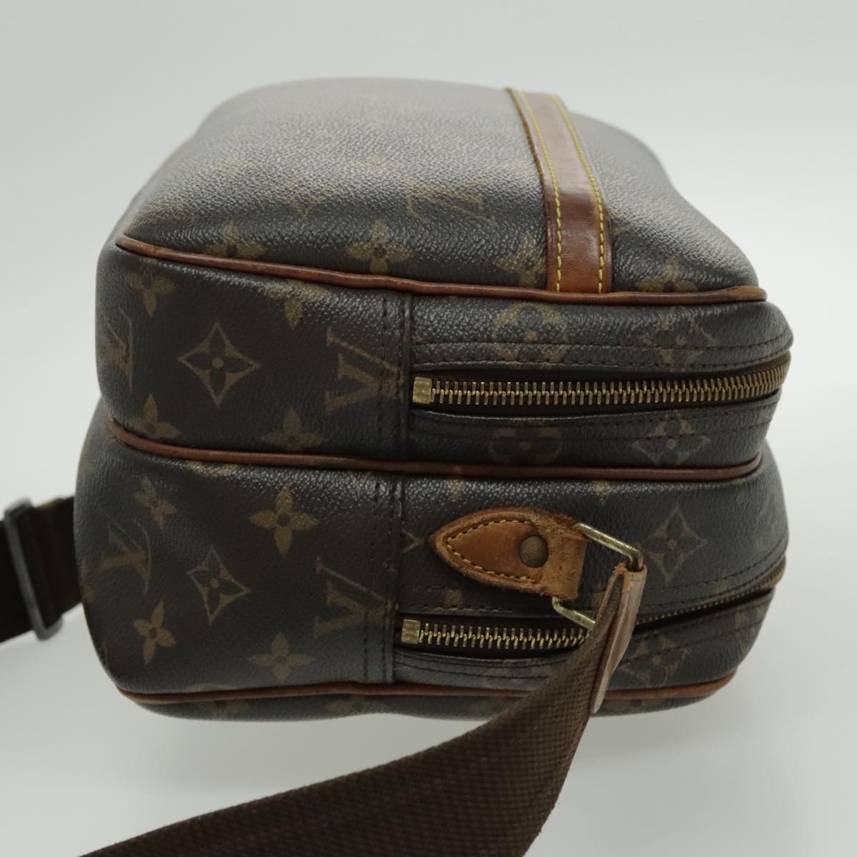 LOUIS VUITTON Monogram Reporter PM Shoulder Bag M45254 LV Auth 95709