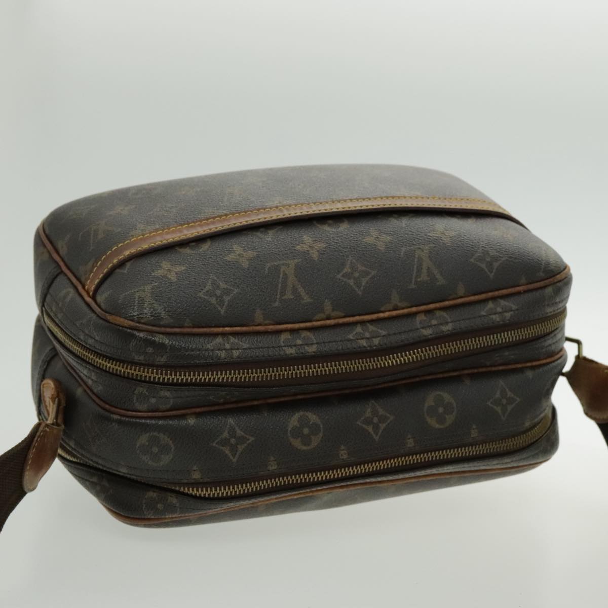 LOUIS VUITTON Monogram Reporter PM Shoulder Bag M45254 LV Auth 95709