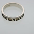 TIFFANY&Co. Atlas Ring Ag925 Silver Auth 95711-5