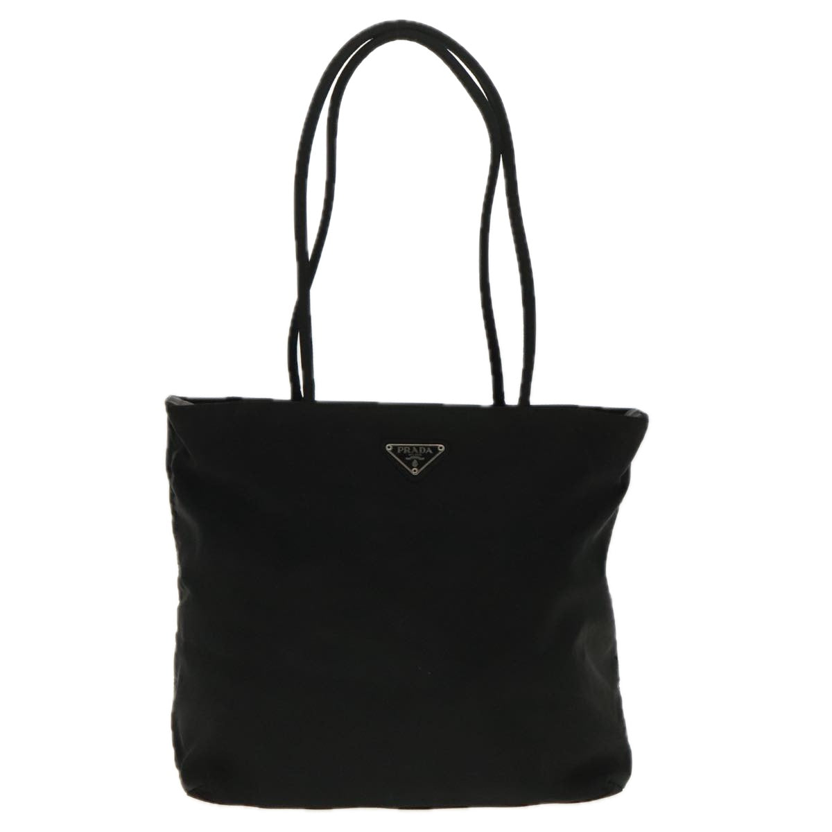 PRADA Tote Bag Nylon Black Auth 95721 - 0