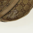 GUCCI GG Crystal Shoulder Bag Gold Tone Gold 203257 Auth 95738-15