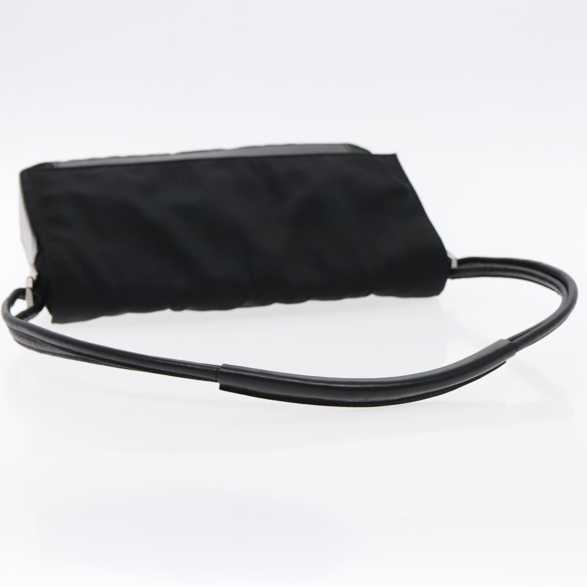 GUCCI Shoulder Bag Canvas Black Silver 001 3772 2684 Auth 95739