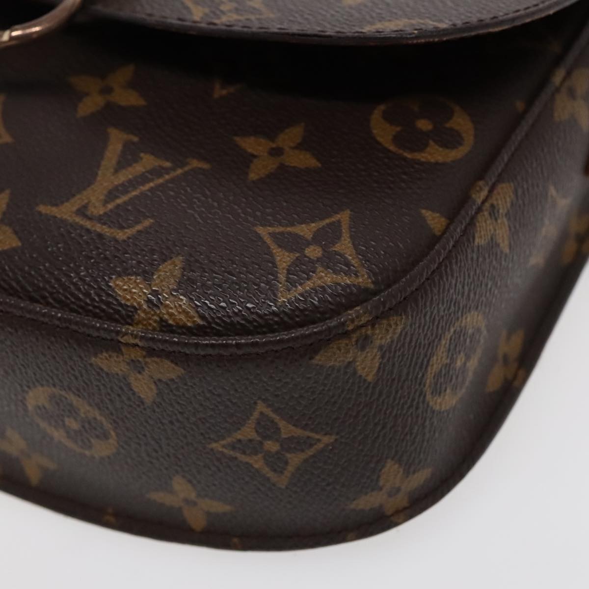 LOUIS VUITTON Monogram Saint Cloud MM Shoulder Bag M51243 LV Auth 95746