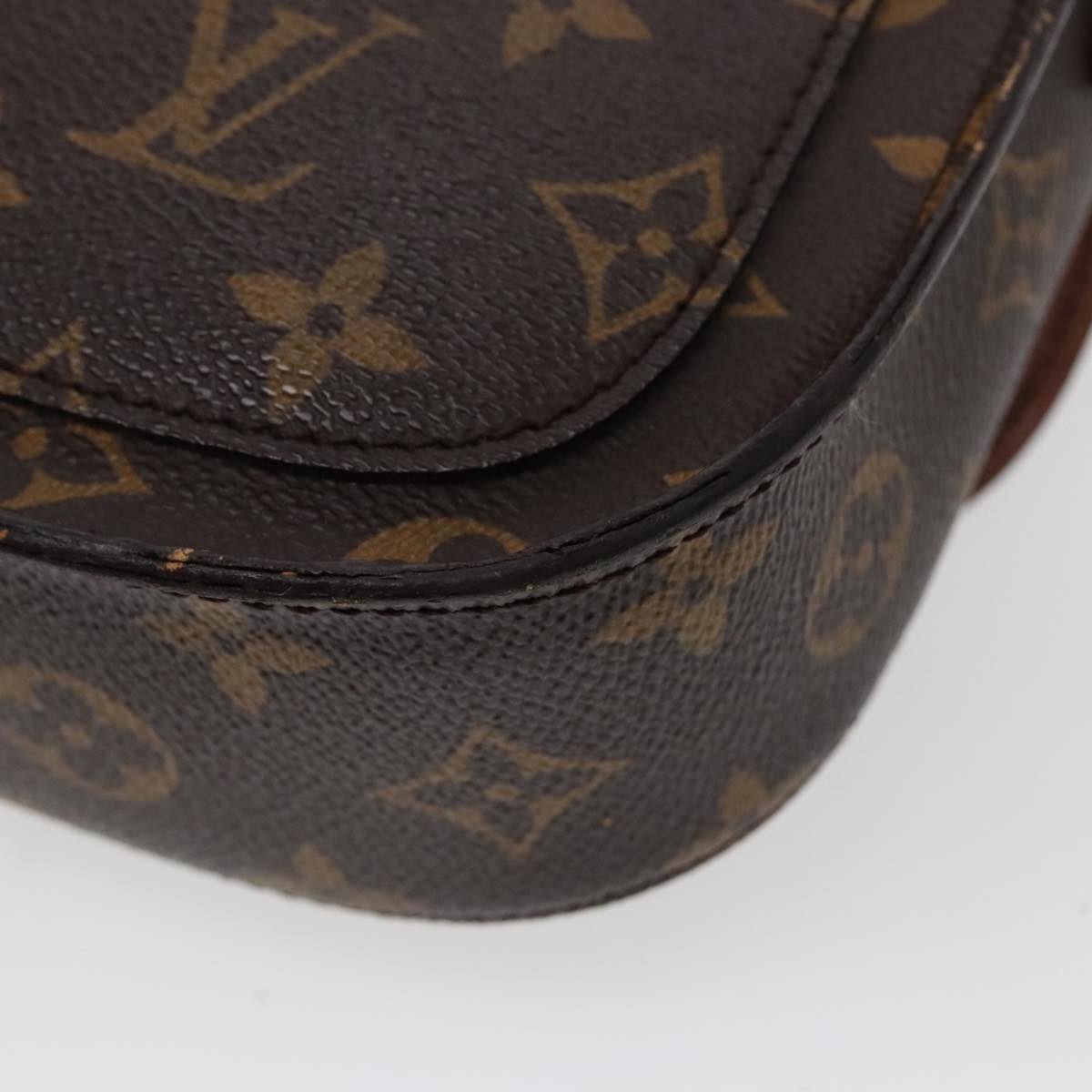 LOUIS VUITTON Monogram Saint Cloud MM Shoulder Bag M51243 LV Auth 95746