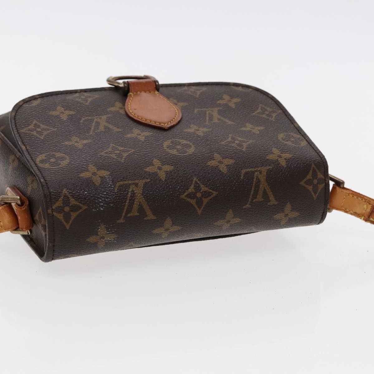 LOUIS VUITTON Monogram Saint Cloud MM Shoulder Bag M51243 LV Auth 95746