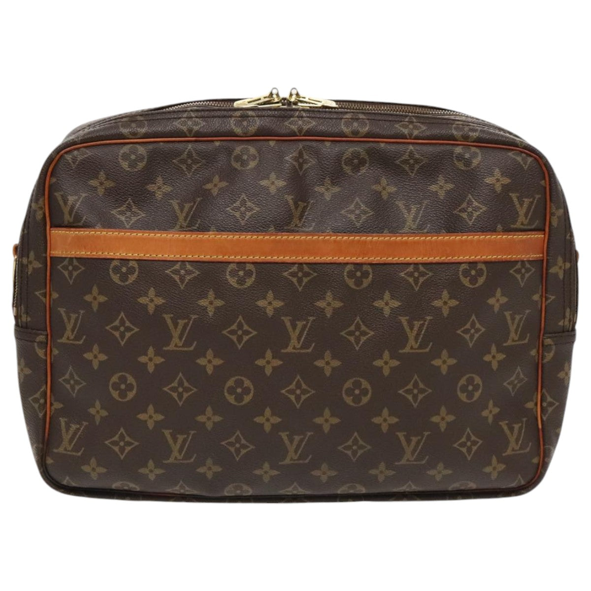 LOUIS VUITTON Monogram Reporter GM Shoulder Bag M45252 LV Auth 95747