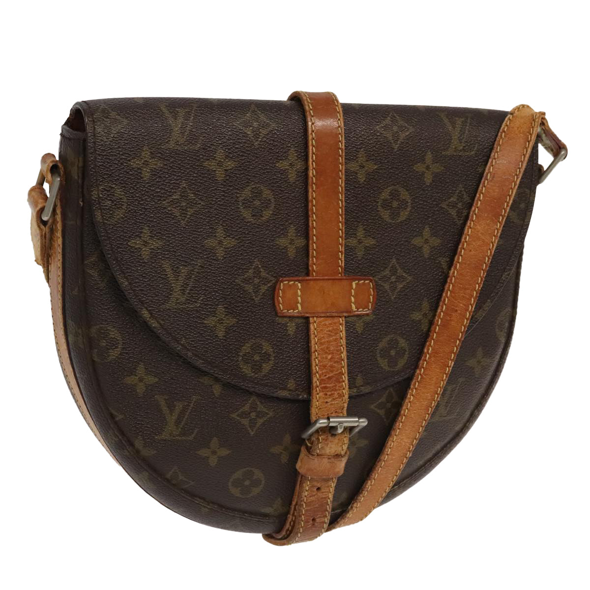 LOUIS VUITTON Monogram Chantilly GM Shoulder Bag Vintage M51232 LV Auth 95752