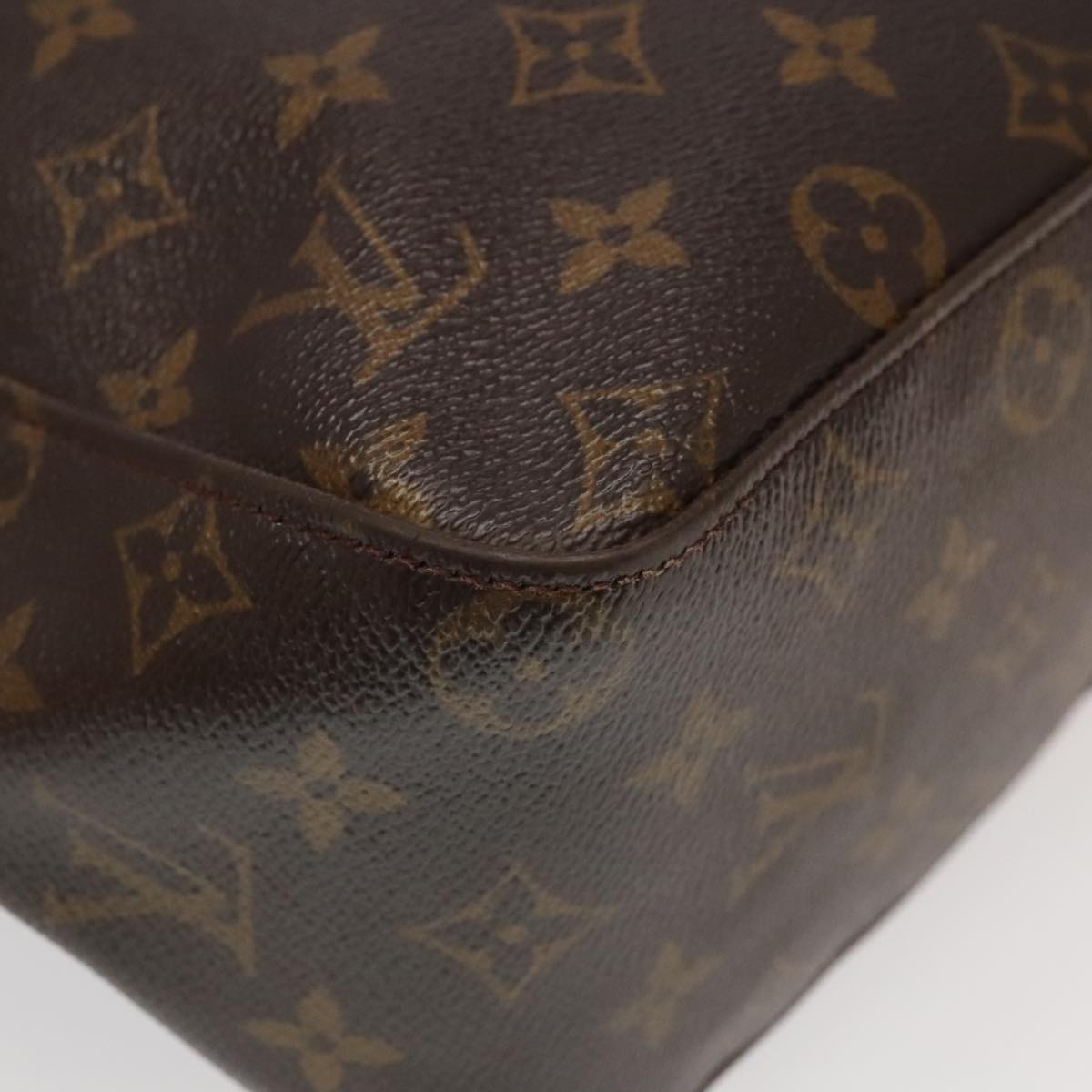 LOUIS VUITTON Monogram Looping GM Shoulder Bag M51145 LV Auth 95755