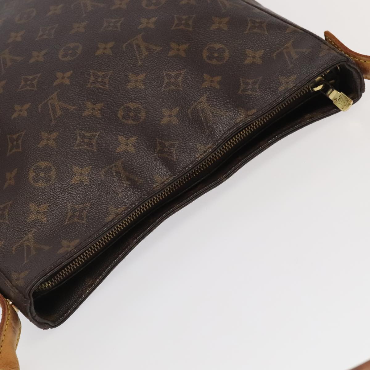 LOUIS VUITTON Monogram Looping GM Shoulder Bag M51145 LV Auth 95755