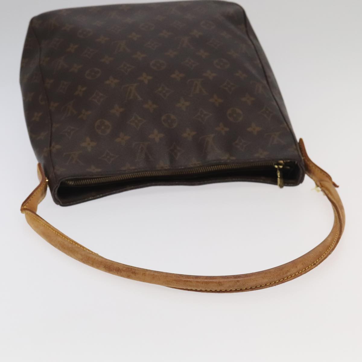 LOUIS VUITTON Monogram Looping GM Shoulder Bag M51145 LV Auth 95755