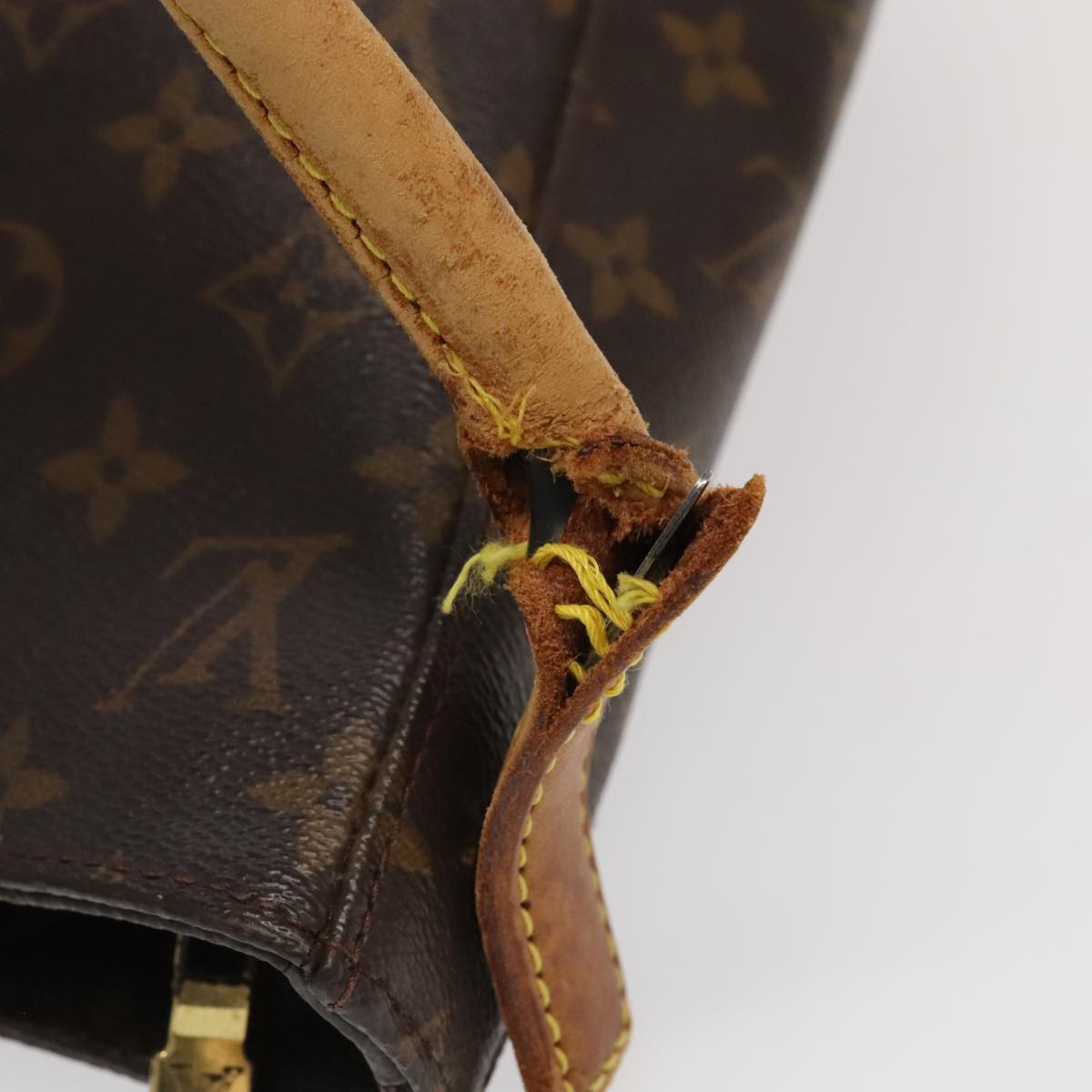 LOUIS VUITTON Monogram Looping GM Shoulder Bag M51145 LV Auth 95755