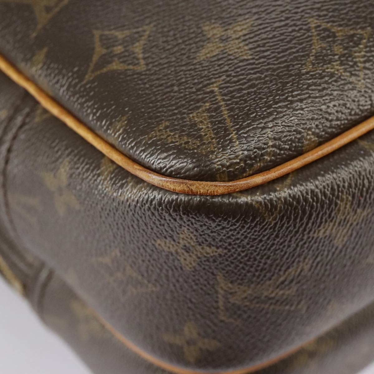 LOUIS VUITTON Monogram Reporter PM Shoulder Bag M45254 LV Auth 95758