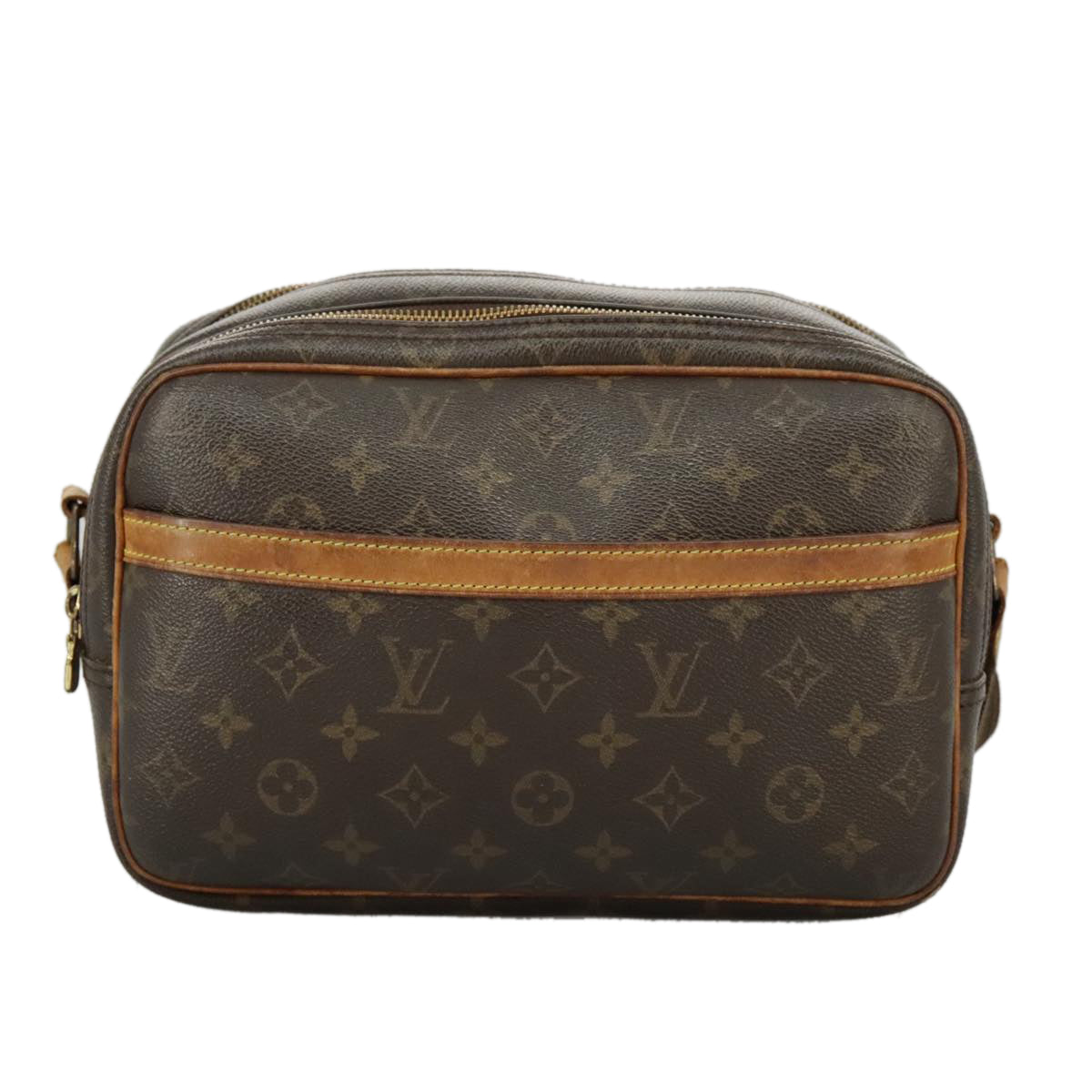 LOUIS VUITTON Monogram Reporter PM Shoulder Bag M45254 LV Auth 95758