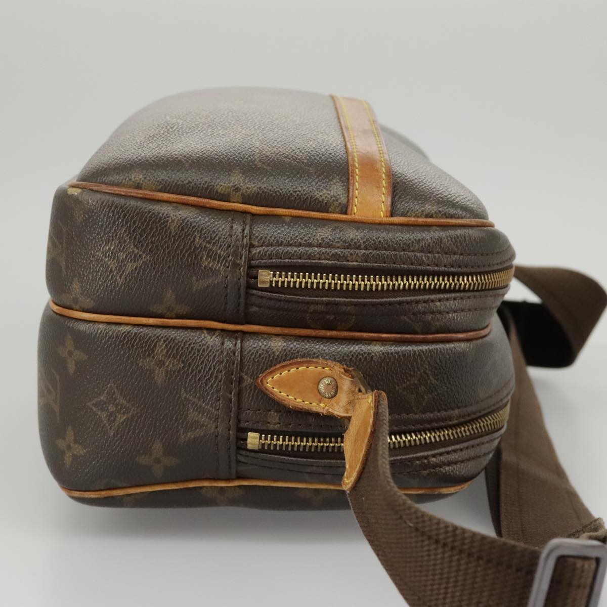 LOUIS VUITTON Monogram Reporter PM Shoulder Bag M45254 LV Auth 95758