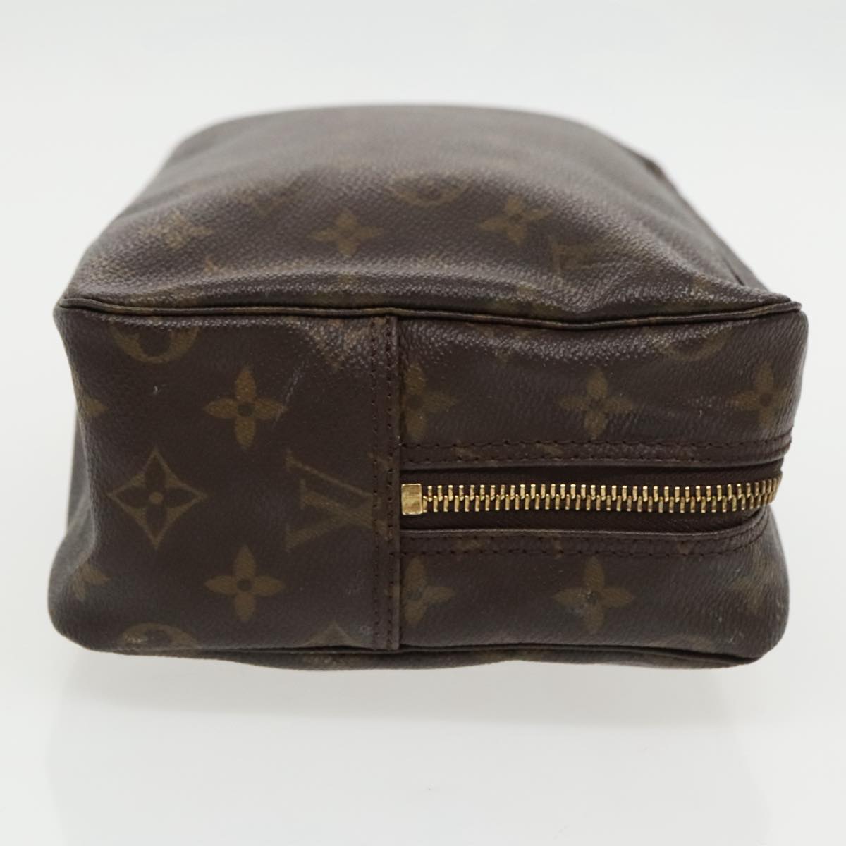 LOUIS VUITTON Monogram Trousse Toilette 28 Clutch Bag M47522 LV Auth 95761