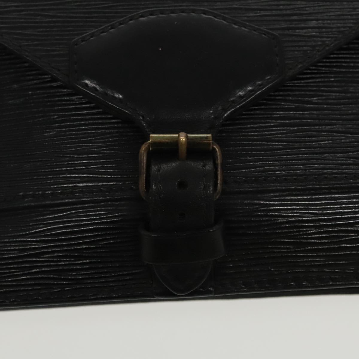 LOUIS VUITTON Epi Biface Clutch Bag Black M52322 LV Auth 95773