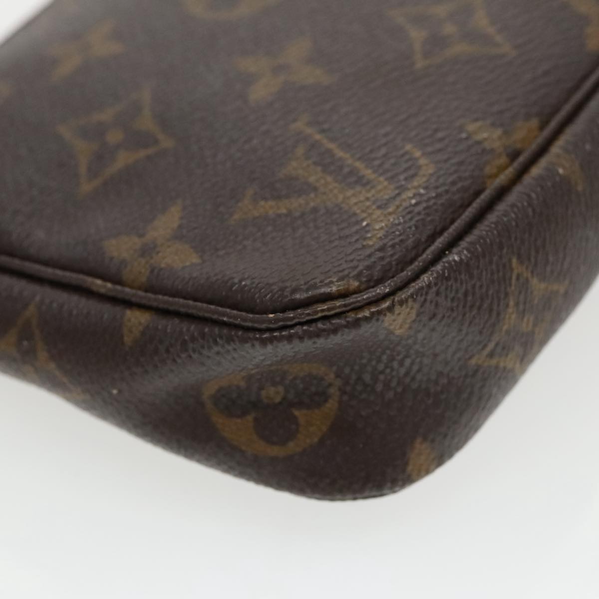 LOUIS VUITTON Monogram Pochette Accessoires Pouch M51980 LV Auth 95789