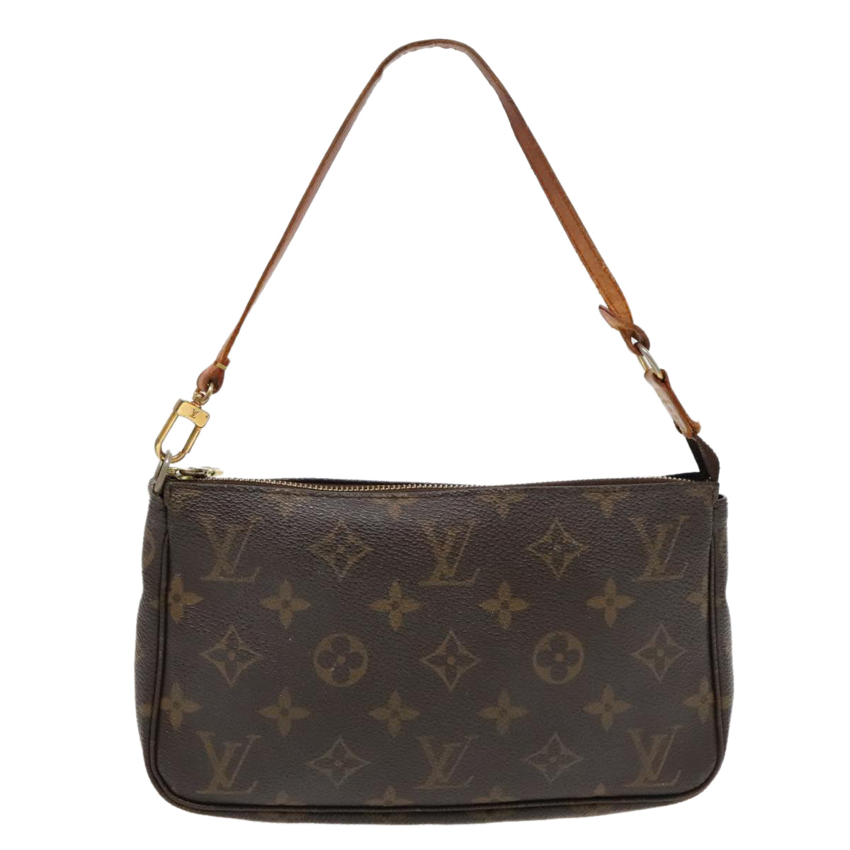 LOUIS VUITTON Monogram Pochette Accessoires Pouch M51980 LV Auth 95789