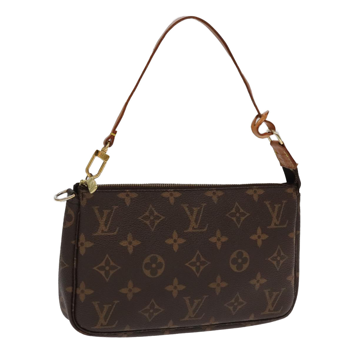 LOUIS VUITTON Monogram Pochette Accessoires Pouch M51980 LV Auth 95794