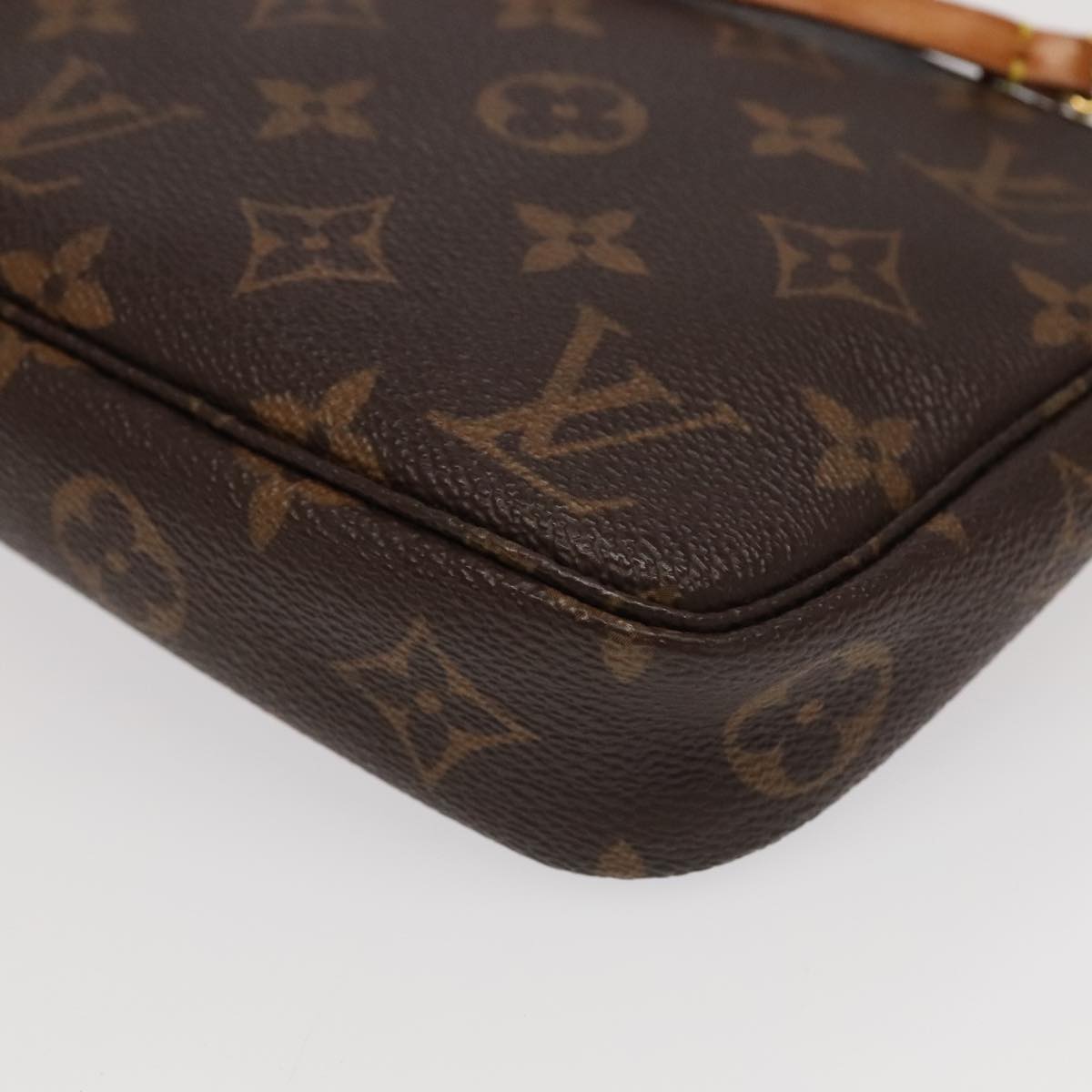 LOUIS VUITTON Monogram Pochette Accessoires Pouch M51980 LV Auth 95794