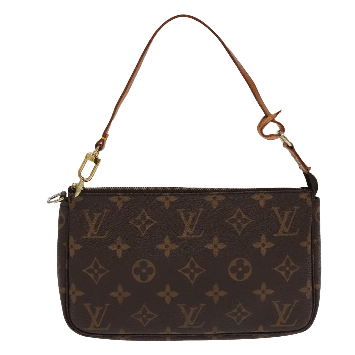 LOUIS VUITTON Monogram Pochette Accessoires Pouch M51980 LV Auth 95794