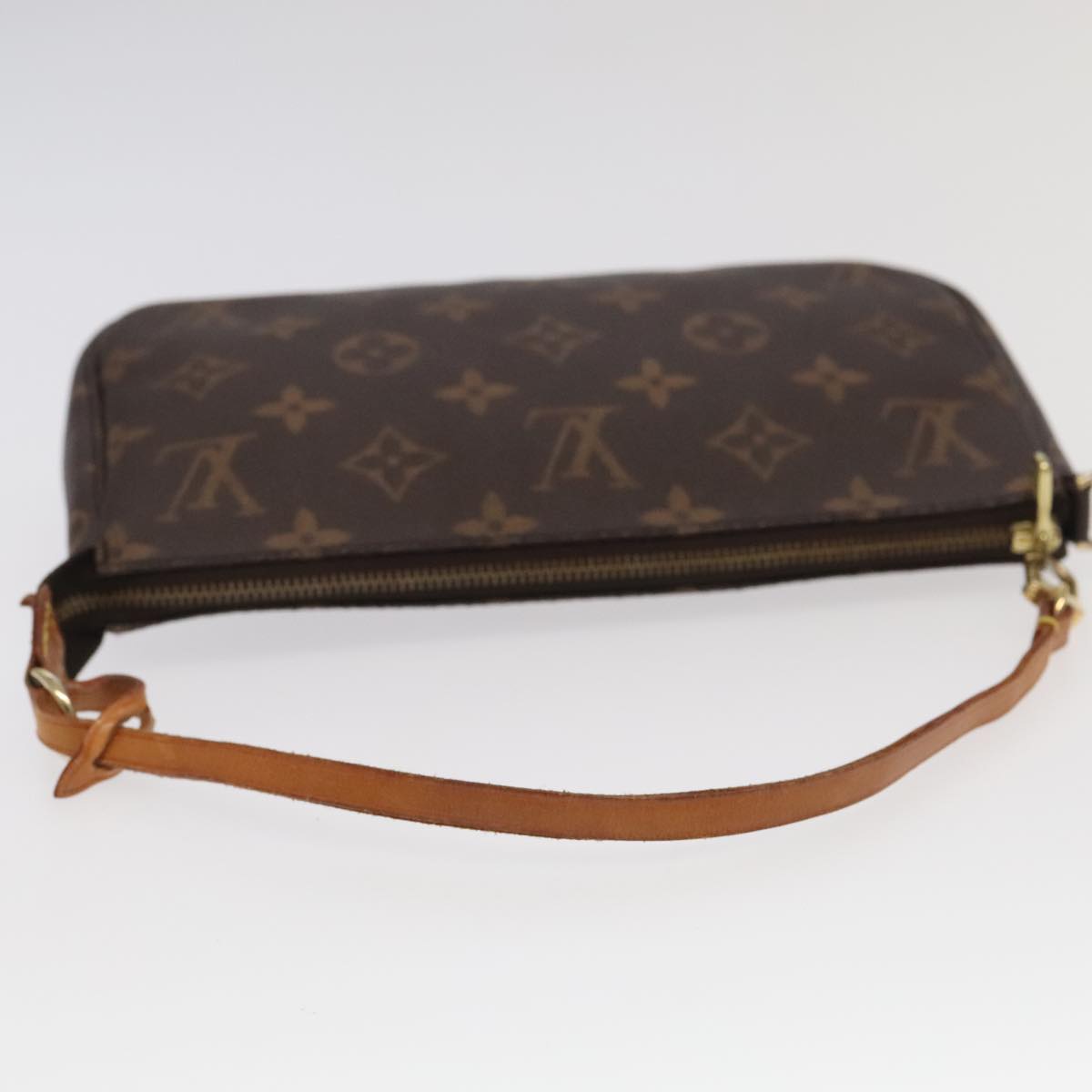 LOUIS VUITTON Monogram Pochette Accessoires Pouch M51980 LV Auth 95794