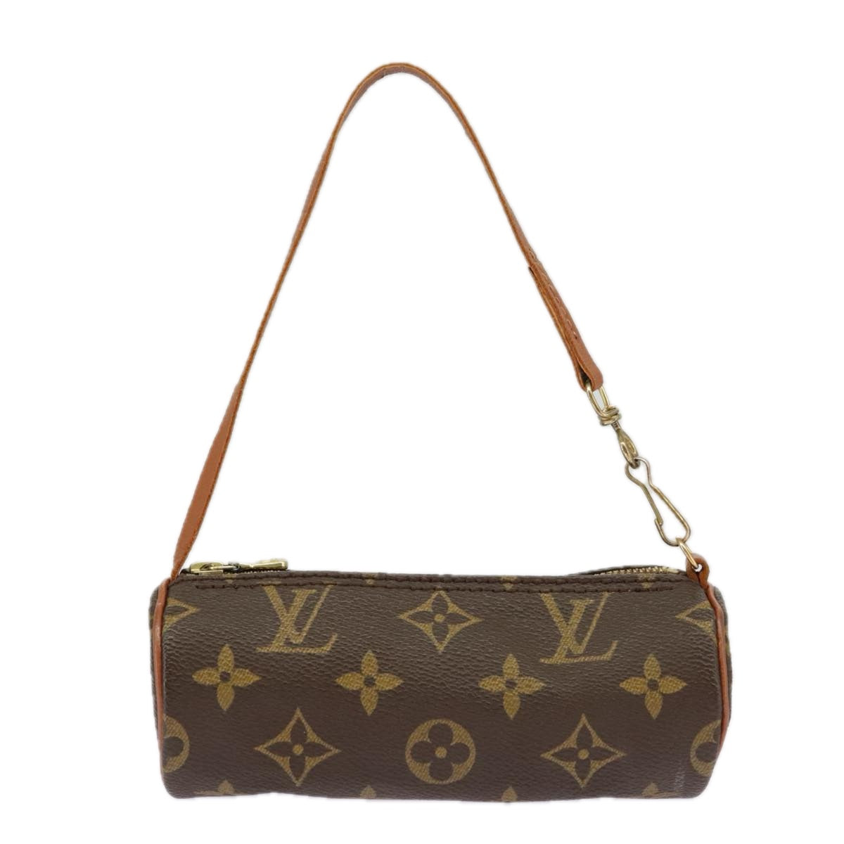 LOUIS VUITTON Monogram Papillon Pouch LV Auth 95801