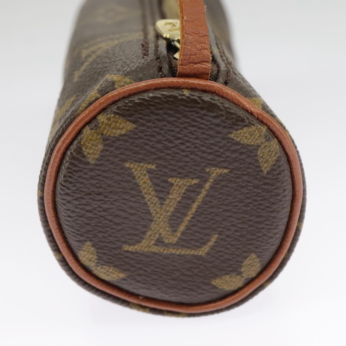 LOUIS VUITTON Monogram Papillon Pouch LV Auth 95801