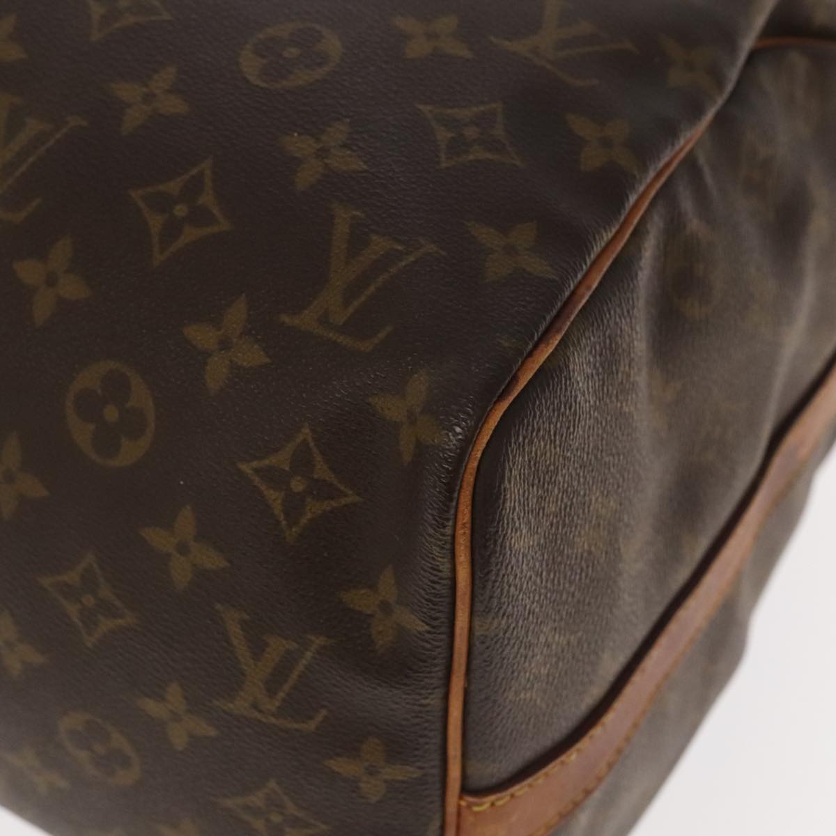 LOUIS VUITTON Monogram Keepall Bandouliere 45 Boston Bag M41418 LV Auth 95804