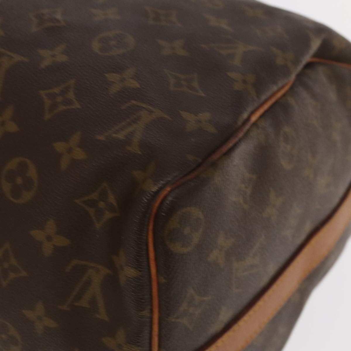 LOUIS VUITTON Monogram Keepall Bandouliere 45 Boston Bag M41418 LV Auth 95804