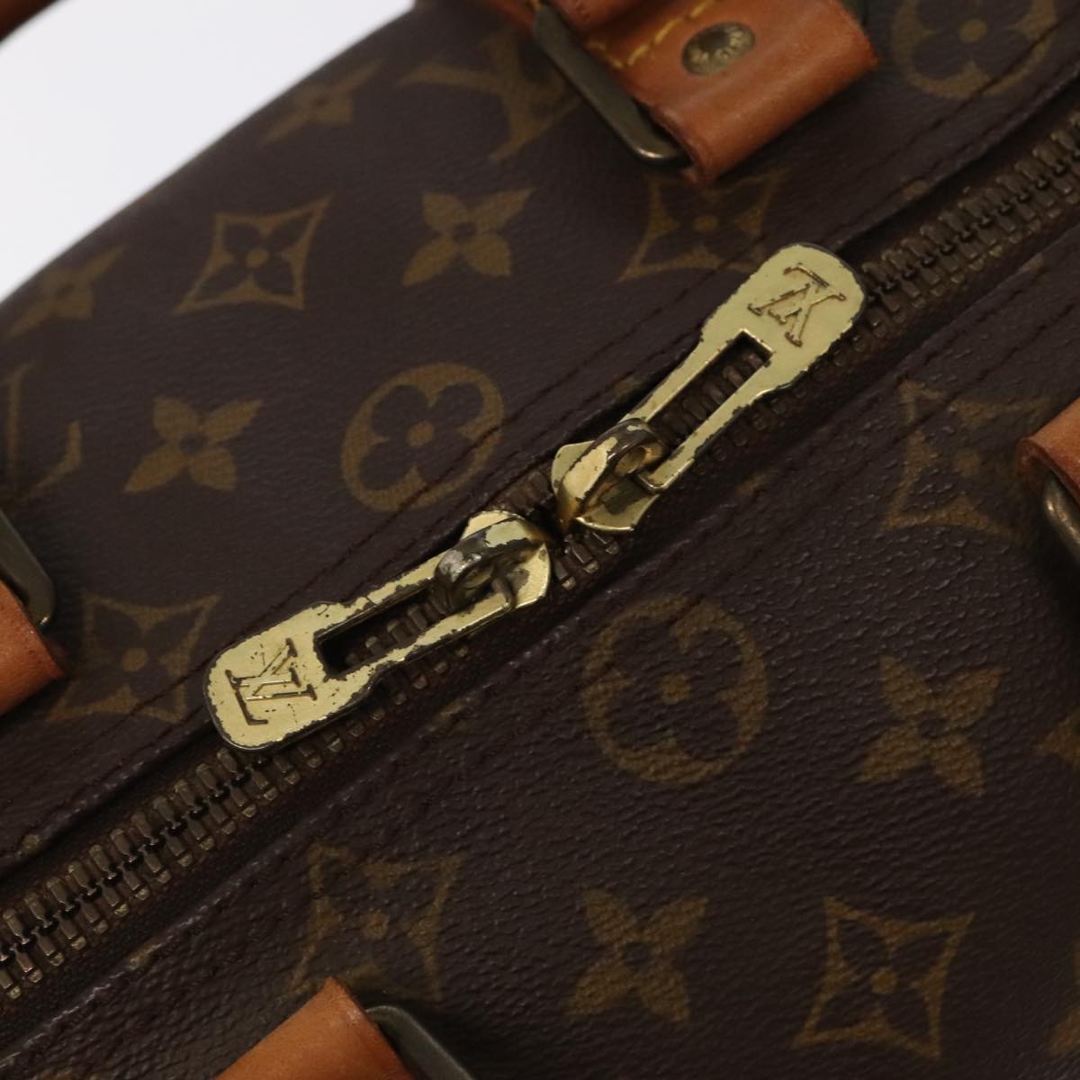 LOUIS VUITTON Monogram Keepall Bandouliere 45 Boston Bag M41418 LV Auth 95804