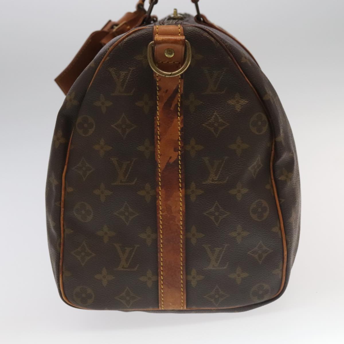 LOUIS VUITTON Monogram Keepall Bandouliere 45 Boston Bag M41418 LV Auth 95804