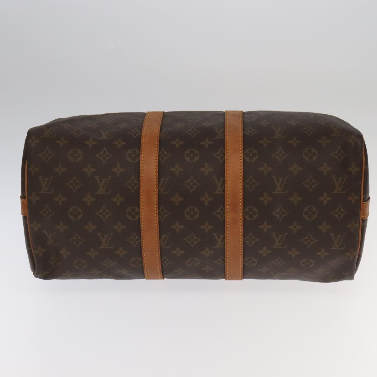 LOUIS VUITTON Monogram Keepall Bandouliere 45 Boston Bag M41418 LV Auth 95804