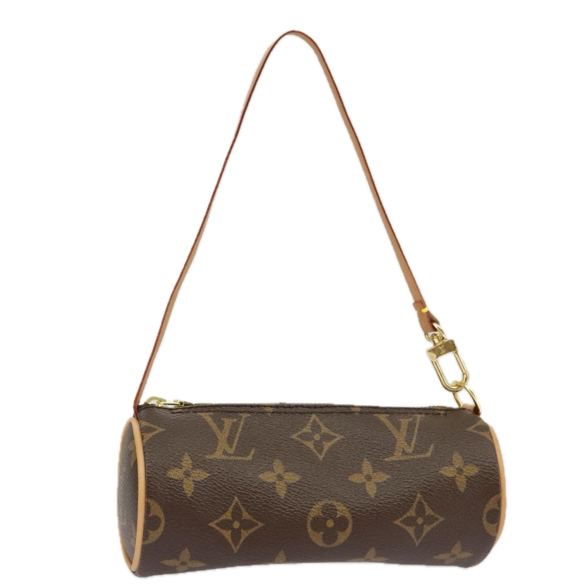 LOUIS VUITTON Monogram Papillon Pouch LV Auth 95806