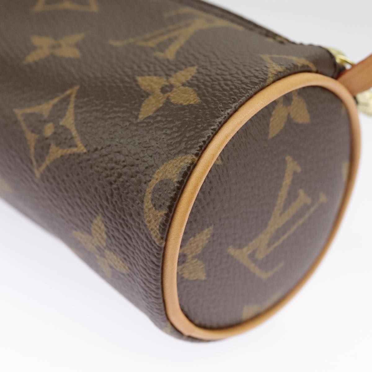 LOUIS VUITTON Monogram Papillon Pouch LV Auth 95806