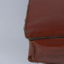 LOUIS VUITTON Epi Monceau 28 Hand Bag Brown M52123 LV Auth 95811-15