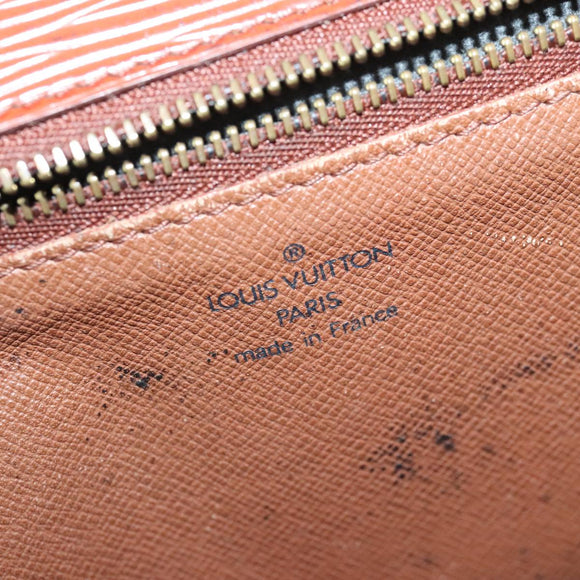 LOUIS VUITTON Epi Monceau 28 Hand Bag Brown M52123 LV Auth 95811