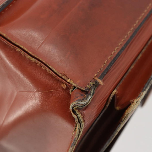 LOUIS VUITTON Epi Monceau 28 Hand Bag Brown M52123 LV Auth 95811