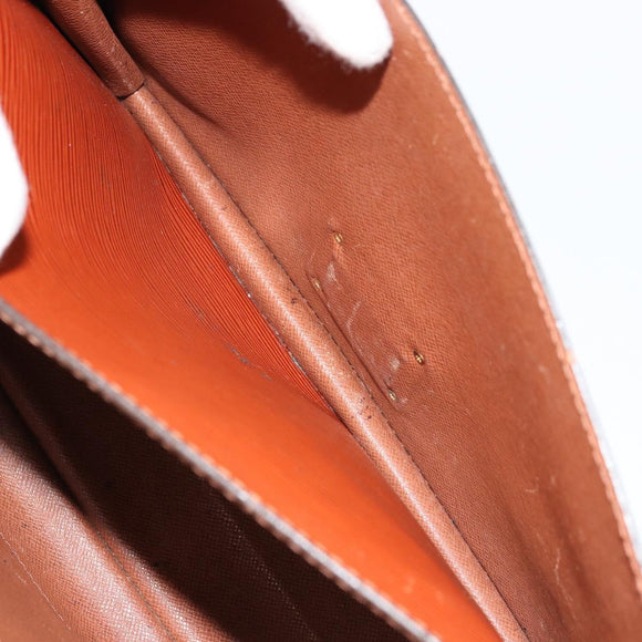LOUIS VUITTON Epi Monceau 28 Hand Bag Brown M52123 LV Auth 95811