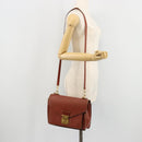 LOUIS VUITTON Epi Monceau 28 Hand Bag Brown M52123 LV Auth 95811-33