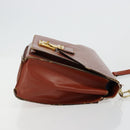 LOUIS VUITTON Epi Monceau 28 Hand Bag Brown M52123 LV Auth 95811-3