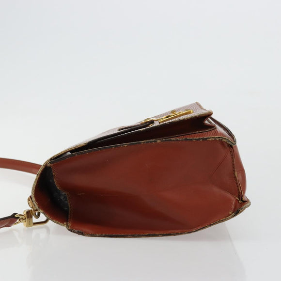 LOUIS VUITTON Epi Monceau 28 Hand Bag Brown M52123 LV Auth 95811