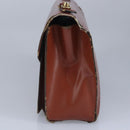 LOUIS VUITTON Epi Monceau 28 Hand Bag Brown M52123 LV Auth 95811-4